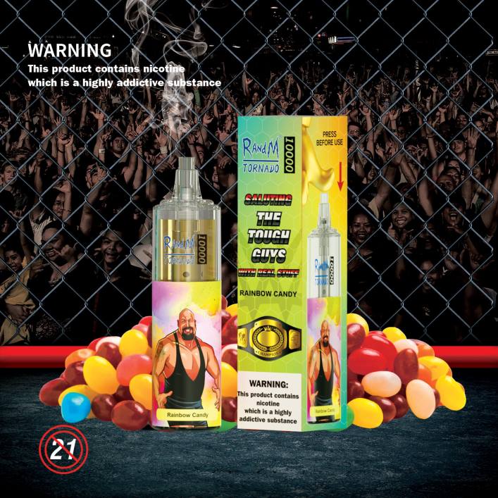 Tornado Vape Preis | RandM Tornado 00P2108 10000 Airflow Control Vape-Gerät 1St Erdbeerwassermelone